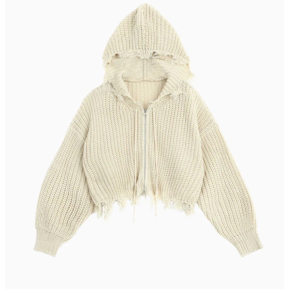 Ruve Braha cropped hoodie worn by Blackpink Lisa, Size OS